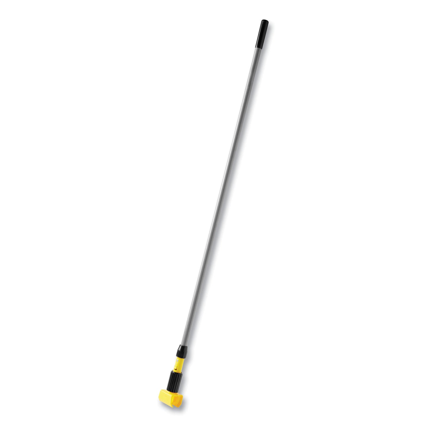 RCPH246GY Gripper Fiberglass Mop Handle, 1" dia x 60", Gray/Yellow