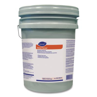 DVO95618635 Good Sense Dumpster Deodorant, Cherry, 5 gal DIVERSEY