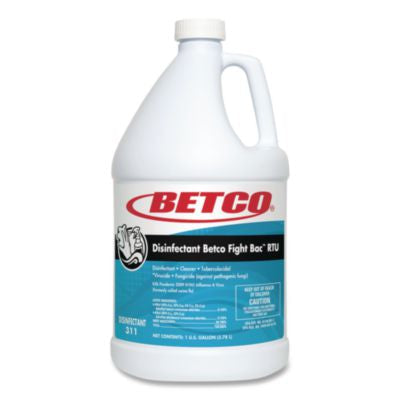 BET3110400 fight bac rtu disinfectant, citrus floral scent, 1 gal bottle BETCO CORPORATION