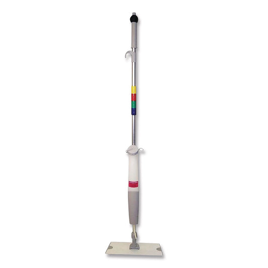 ODCBWMS16 Advantage+ Bucketless Mop, 16" Frame, White/Silver Metal Handle