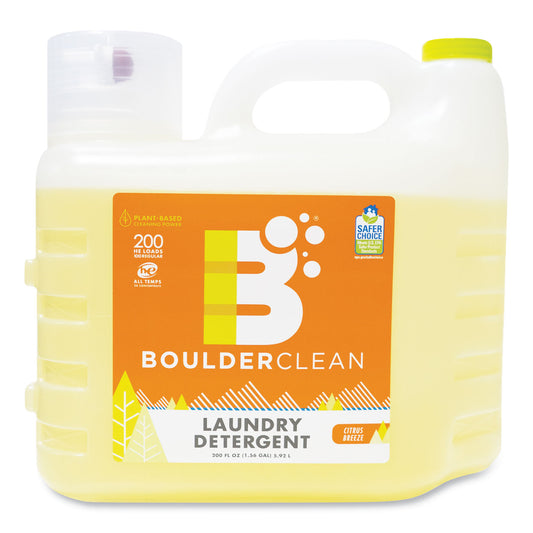 BCL003038EA Liquid Laundry Detergent, Citrus Breeze, 200 He Loads, 200 Oz Bottle