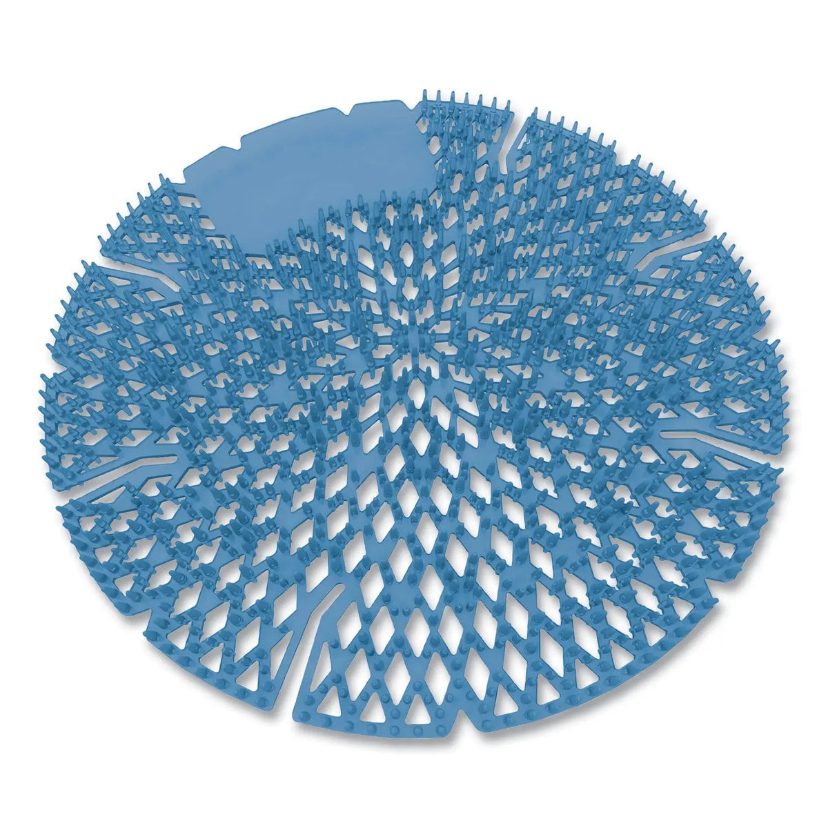 BGD623CT Diamond 3d Urinal Screen, Mountain Air Scent, Blue, 10/pack, 6 Packs/carton Big D Industries