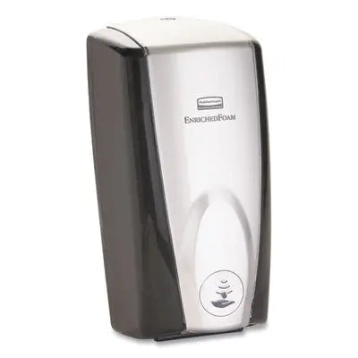 RCP750411 Autofoam Touch-Free Dispenser, 1,100 Ml, 5.2 X 5.25 X 10.9, Black/chrome RUBBERMAID COMMERCIAL PROD.