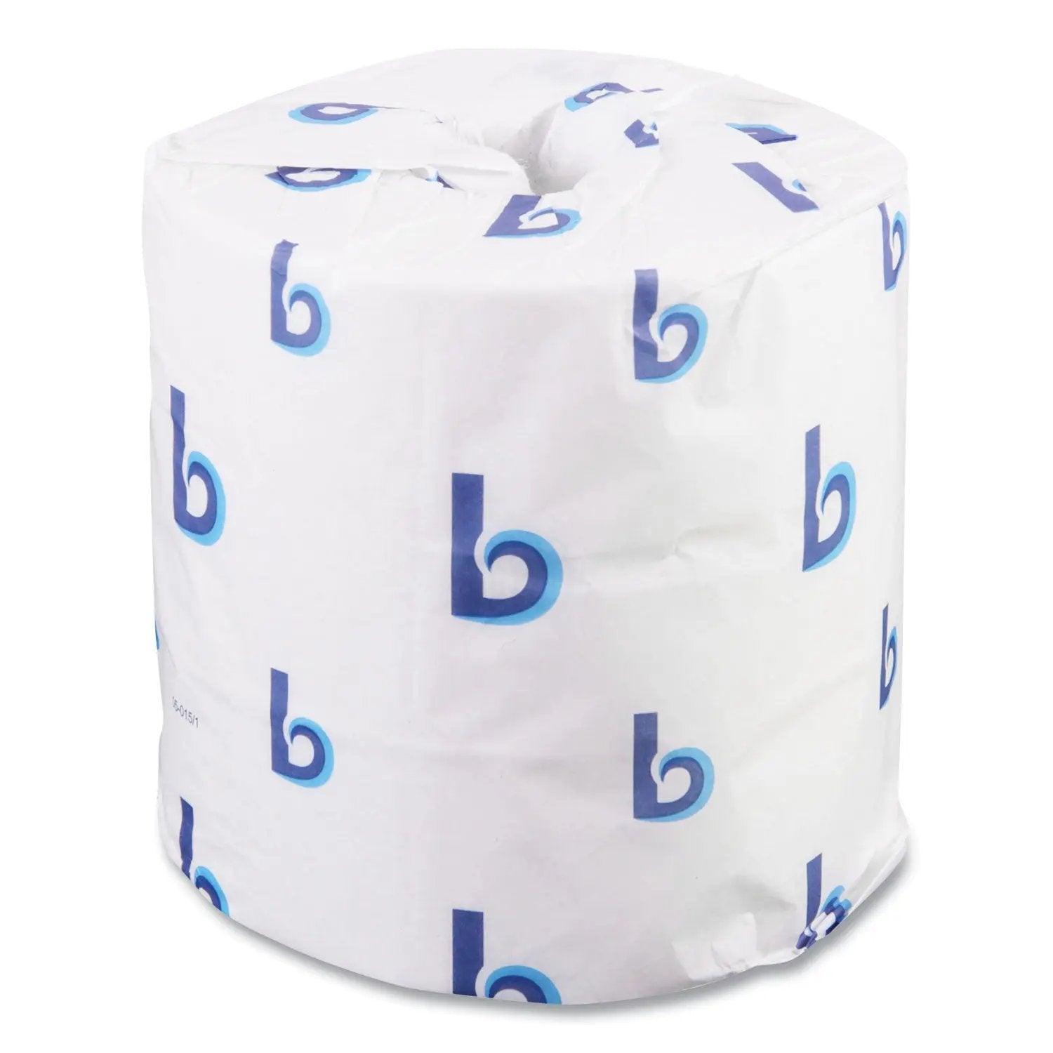 BWK6155B Two-Ply Toilet Tissue, Septic Safe, White, 4.5 x 4.5, 500 Sheets/Roll, 96 Rolls/Carton Boardwalk