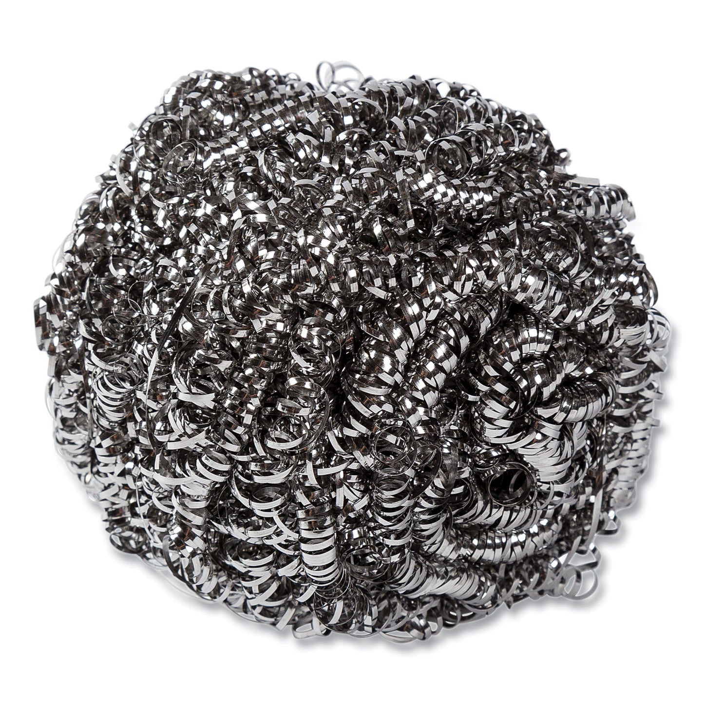 RPPS7756 Stainless Steel Sponge, Polybagged, 1.75 Oz, Gray, 12/pack, 6 Packs/carton