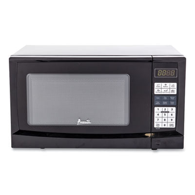 AVAMT9K1B 0.9 cu ft Countertop Microwave, 900 W, Black AVANTI