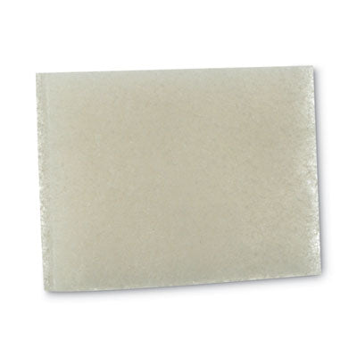 MMM05683 Light Duty Scrubbing Pad 9030, 3.5 X 5, White, 40/carton