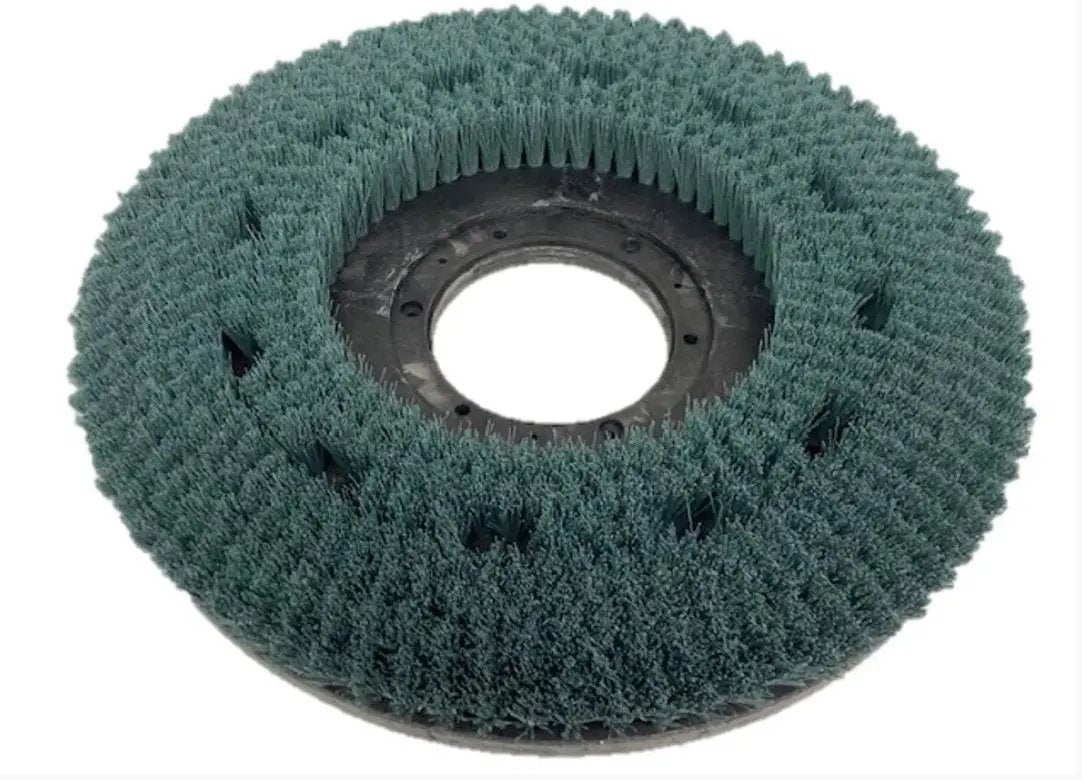 BB-740118 500 Grit Nylon Rotary Light Scrubbing Brush, 18" with #92A Clutch Plate Better Brush