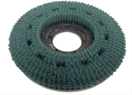 BB-740118 500 Grit Nylon Rotary Light Scrubbing Brush, 18" with #92A Clutch Plate Better Brush