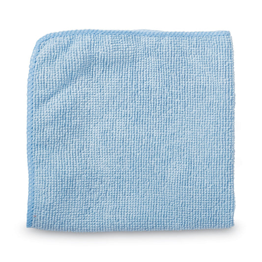 RCP1820579 Microfiber Cleaning Cloths, 12 X 12, Blue, 24/pack RUBBERMAID COMMERCIAL PROD.