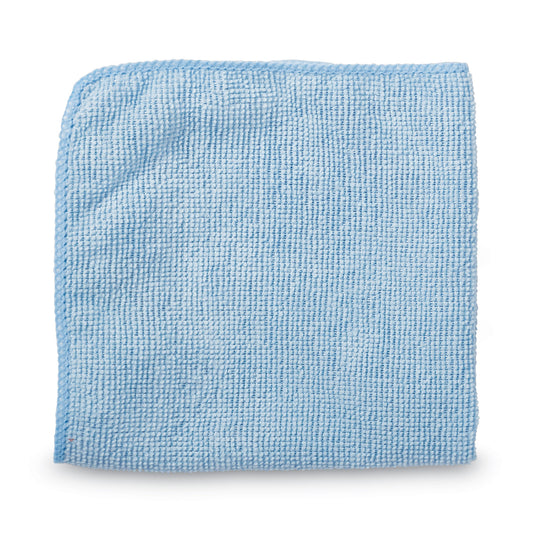 RCP1820583 Microfiber Cleaning Cloths, 16 X 16, Blue, 24/pack RUBBERMAID COMMERCIAL PROD.