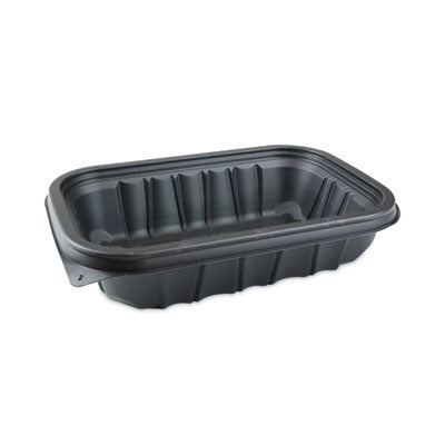PCTYCNB9X632000 EarthChoice Entree2Go Takeout Container, 32 oz, 8.66 x 5.75 x 2.72, Black, Plastic, 300/Carton