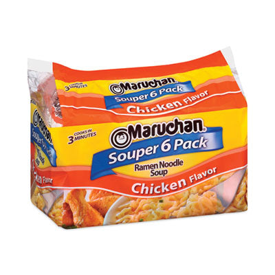 GRR30700038 Ramen Noodle Soup Chicken Flavor Souper, 3 oz, 6/Package, 4 Packages/Pack