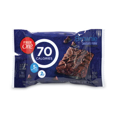 GRR22000454 70 Calorie Chocolate Fudge Brownies, 0.89 oz, 40/Carton