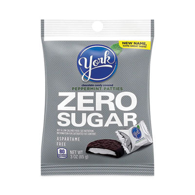 GRR24601076 Sugar Free Peppermint Pattie, 3 oz Peg Bags, 12/Carton