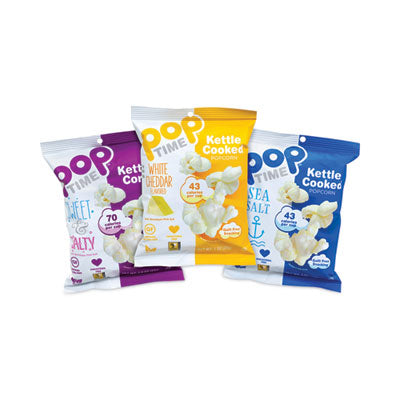 GRR20902646 Kettle Cooked Popcorn Variety Pack, Assorted Flavors, 1 oz Bag, 24/Carton