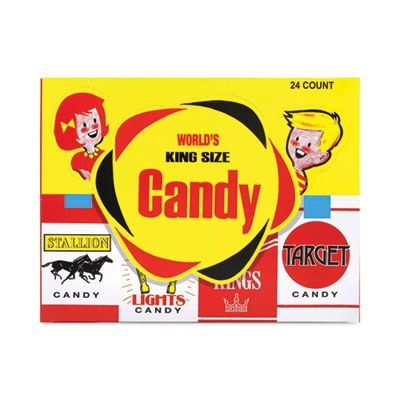 GRR20900100 Candy Cigarettes, 1.3 oz, 24/Pack