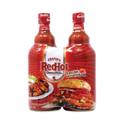 GRR22000709 Original Hot Sauce, 25 oz Bottle, 2/Pack