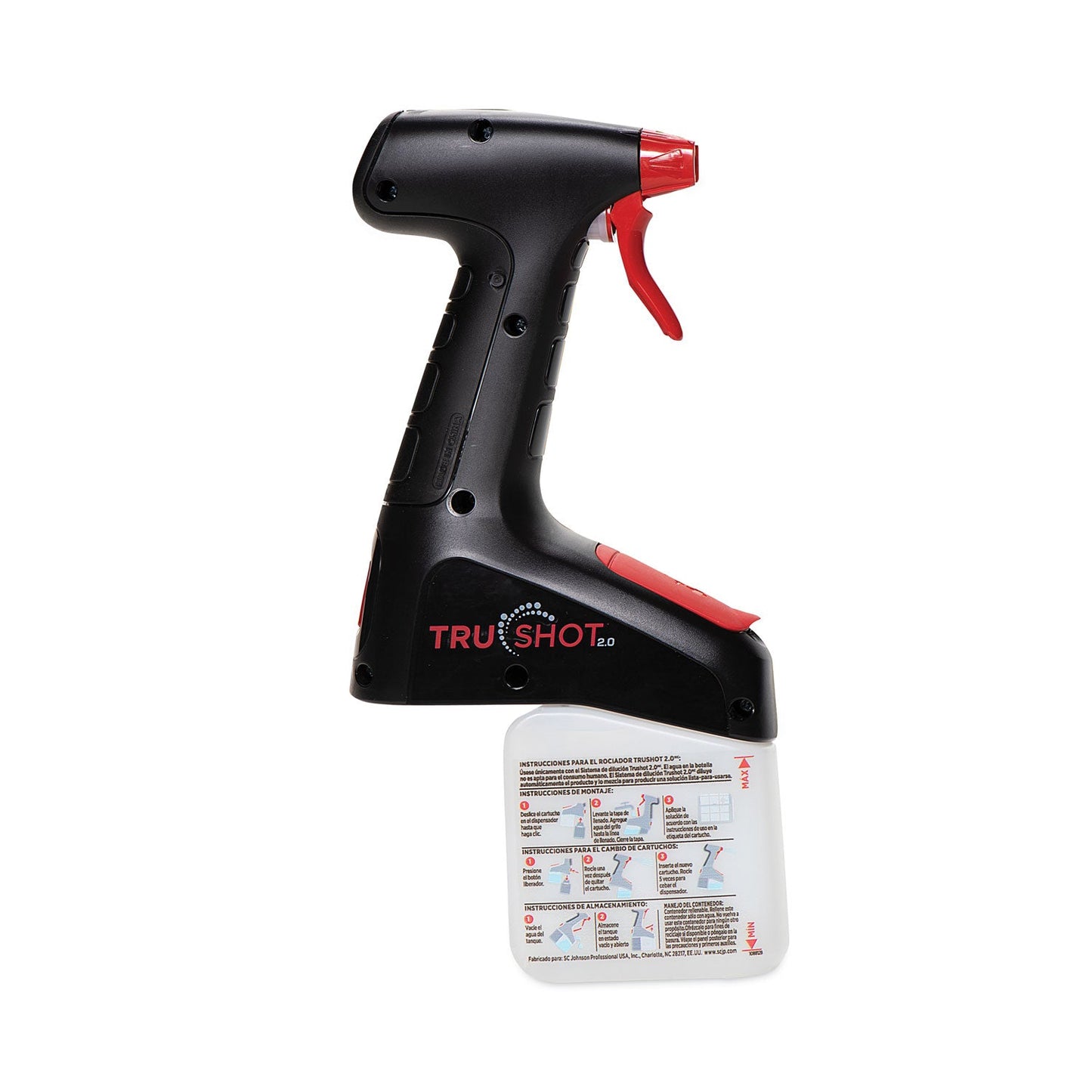 SJN311981 TruShot 2.0 Trigger Dispenser, Fits TruShot 2.0 Cartridges, 4/Carton SC Johnson Professional