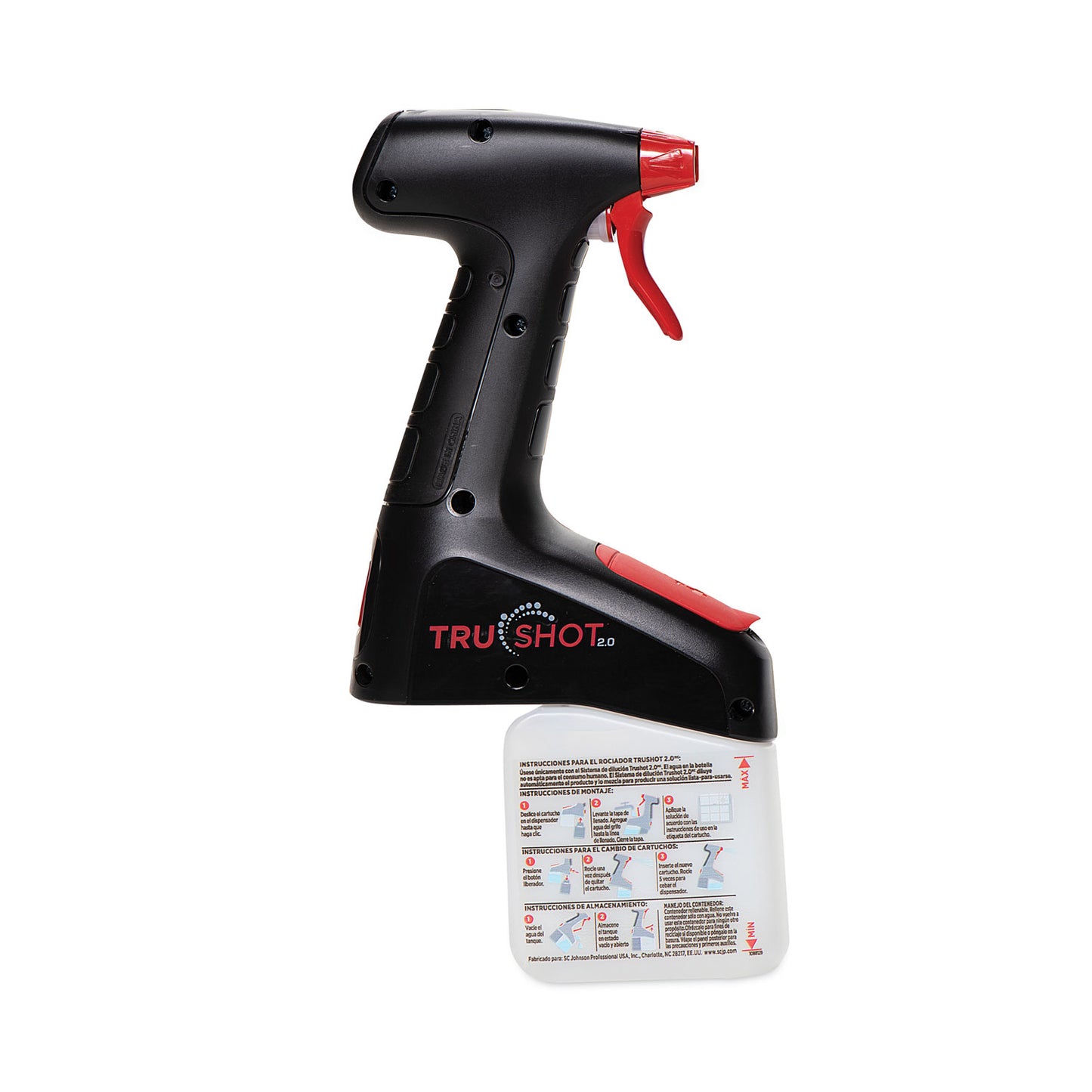 SJN311981 TruShot 2.0 Trigger Dispenser, Fits TruShot 2.0 Cartridges, 4/Carton
