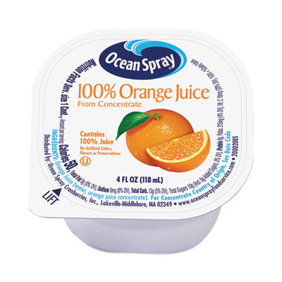 GRR30700001 100% Juice, Orange, 4 oz Cup, 48/Box