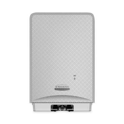 KCC53694 ICON Automatic Soap and Sanitizer Dispenser, 1.2 L, 8.06 x 14.18 x 4.75, Silver Mosaic