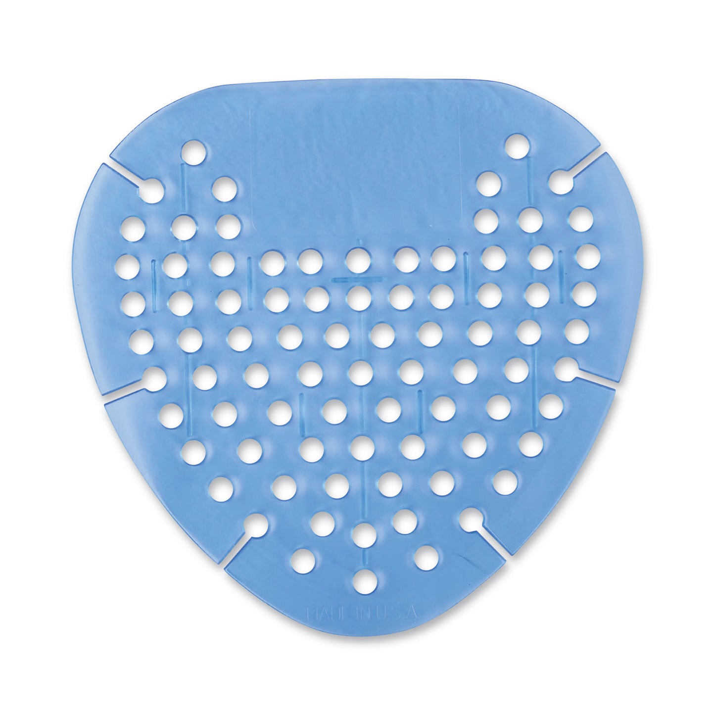 BWKGEMCBL Gem Urinal Deodorizer Screen, Cotton Blossom Scent, Blue, 12/Box