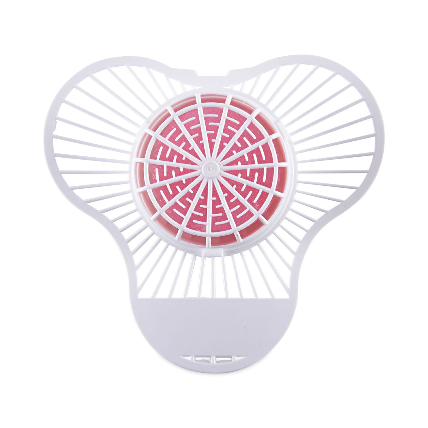 BWKPBS Urinal Screen with Para Deodorizer Block, Cherry Scent, Red/White, 3 oz, 12/Box