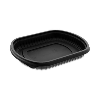PCT0CN846160000 EarthChoice MealMaster Container, 16 oz, 8.13 x 6.5 x 1, Black, Plastic, 252/Carton
