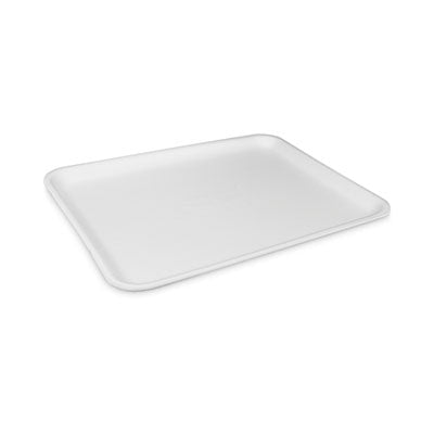 PCT0TF112S00000 Supermarket Tray, #12S, 11 x 9 x 0.65, White, Foam, 250/Carton