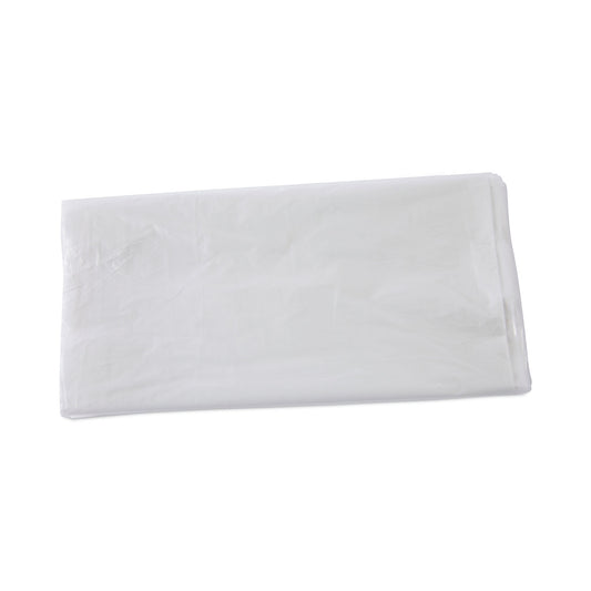 BWKH3860H High Density Industrial Can Liners Flat Pack, 60 gal, 13 mic, 38" x 60", Natural, Flat Pack, 200/Carton