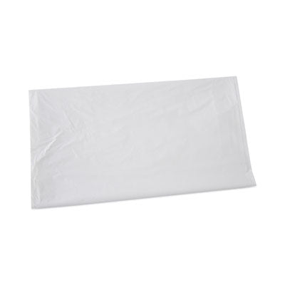 BWKW4046X Linear Low Density Industrial Can Liners, 45 gal, 0.9 mil, 40" x 46", White, Flat Pack, 100/Carton BOARDWALK