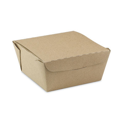 PCTNOB01KEC EarthChoice OneBox Paper Box, 37 oz, 4.5 x 4.5 x 2.5, Brown, 312/Carton