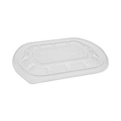 PCTYCN8462S00D0 ClearView MealMaster Lid with Fog Gard Coating, Medium Flat Lid, 8.13 x 6.5 x 0.38, Clear, Plastic, 252/Carton