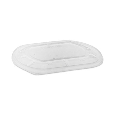 PCTYCN8463S00D0 ClearView MealMaster Lid with Fog Gard Coating, Large Flat Lid, 9.38 x 8 x 0.38, Clear, Plastic, 300/Carton