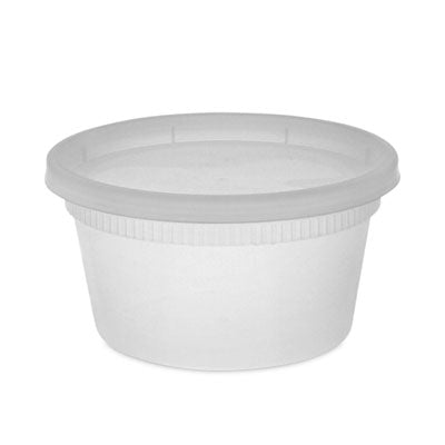 PCTYL2512 Newspring DELItainer Microwavable Container, 12 oz, 4.55 x 2.45 x 2.45, Clear, Plastic, 240/Carton