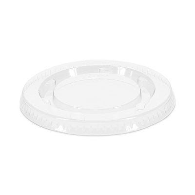 PCTYLS2FR Plastic Portion Cup Lid, Fits 1.5 oz to 2.5 oz Portion Cups, Clear, 100/Pack, 24 Packs/Carton