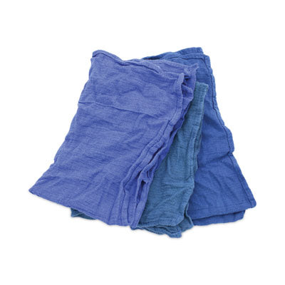 HOS53905 Reclaimed Surgical Huck Towels, Blue, 5 lb/Carton