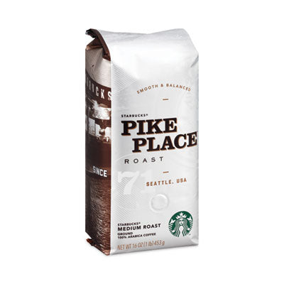 SBK11018186CT Coffee, Pike Place, 1 lb Bag, 6/Carton