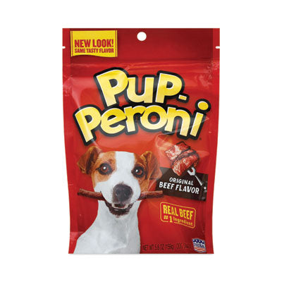 PPXSMU51021CS Original Beef Flavor Dog Snack Sticks, 8 oz Pouch, 8/Carton