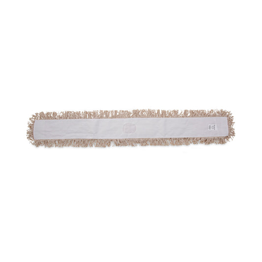 BWK1360 Industrial Dust Mop Head, Hygrade Cotton, 60 x 5, White