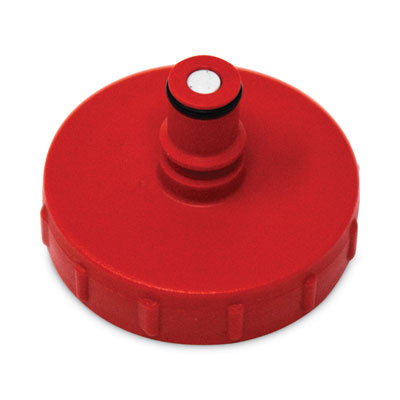 SGSFGQ969L10000 HYGEN PULSE Cleaning System Replacement Bottle Cap, Plastic, 2" Diameter x 1.75" h, Red