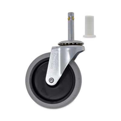 SGSFG3424L60000 Replacement Bayonet-Stem Swivel Casters, Grip Ring Stem, 4