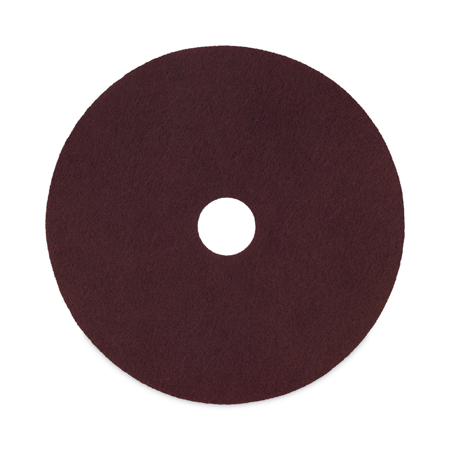 BWKSPP16 Deep Scrub Pads, 16" Diameter, Maroon, 10/Carton