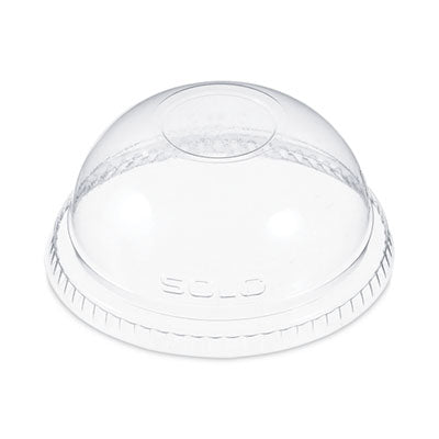 DCCDNR610 Plastic Dome Lid, Fits 9 oz to 10 oz Cold Cups, Clear, 1,000/Carton