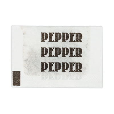 OFX15269 Pepper Packets, 0.1 g Packet, 3,000/Carton