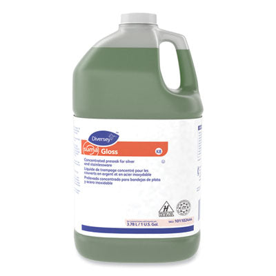 DVO101102444 Suma Gloss K8, Citrus Scent, 1 gal Bottle, 4/Carton DIVERSEY