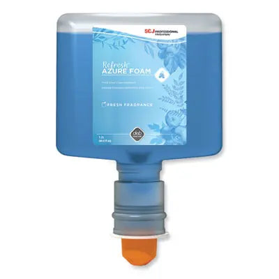 SJNAZU120TF Refresh Foaming Hand Soap Touch Free Cartridge Refill, Fresh Apple Scent, 1.2 L, 3/Carton SC JOHNSON