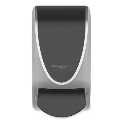 SJNTPB1LDS Transparent Manual Dispenser, 1 L, 4.92 x 4.5 x 9.25, Black/Chrome, 15/Carton SC JOHNSON