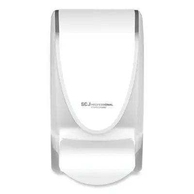 SJNTPW1LDS Transparent Manual Dispenser, 1 L, 4.92 x 4.6 x 9.25, White, 15/Carton SC JOHNSON